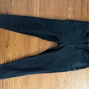 Frame Denim Black Skinny Jeans